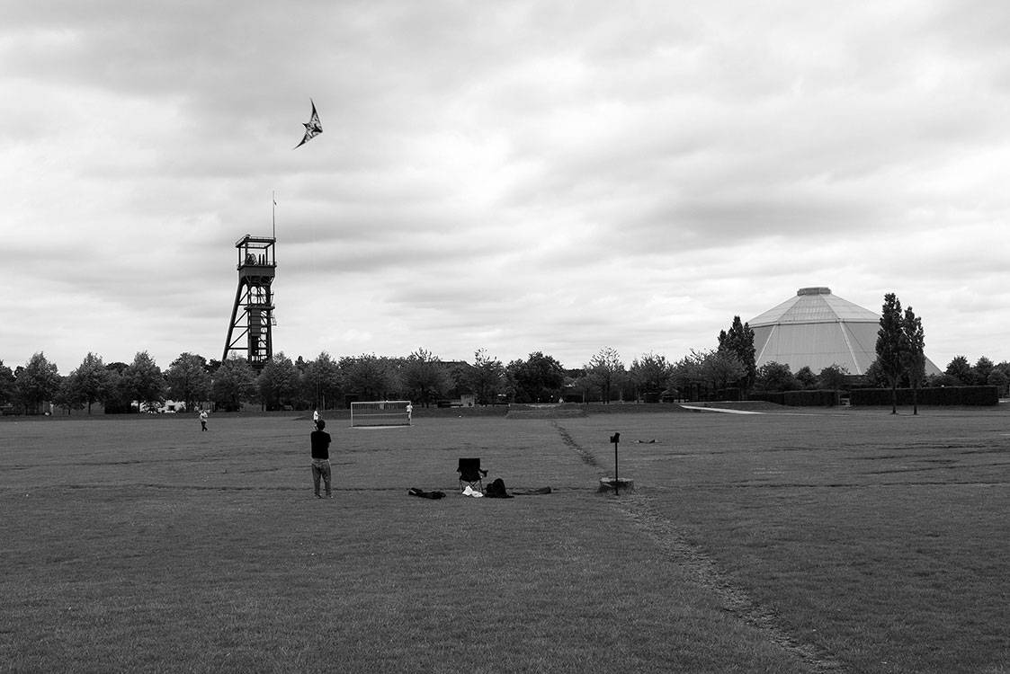 Olga-Park, Förderturm und Gartendom, 2011
