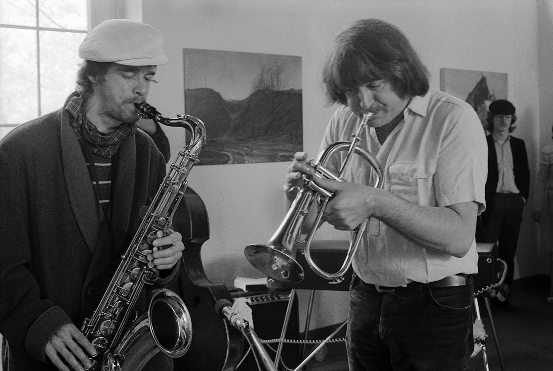 Kuro Walter Kurowski, Vernissage, Städtische Galerie Schloss Oberhausen, 1982