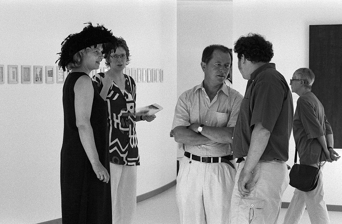 Vernissage, Städtische Galerie Schloss Oberhausen, Galerie Ludwig, 1998 (in memoriam H.J.Keyenburg)