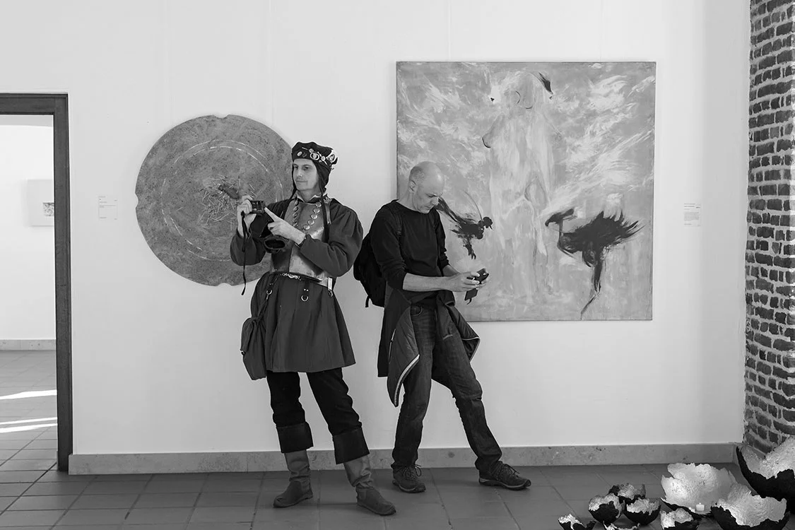Burgfest, Ausstellung Oberhausener Künstler in der Burg Vondern, 2016