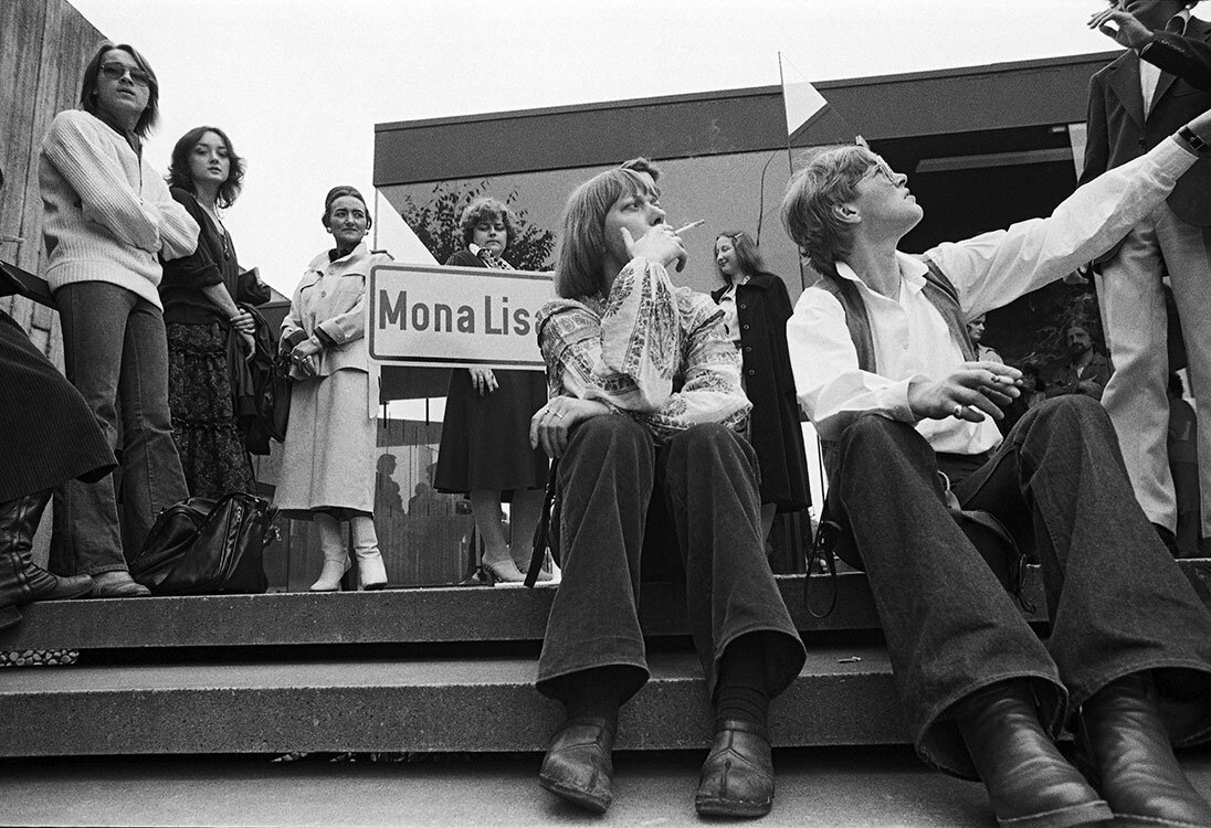 Vernissage (Mona Lisa), Lehmbruck-Museum, Duisburg 1978