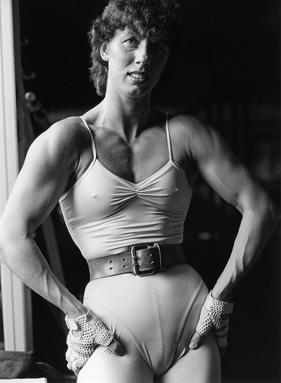 Bodybuilderin, Oberhausen 1984