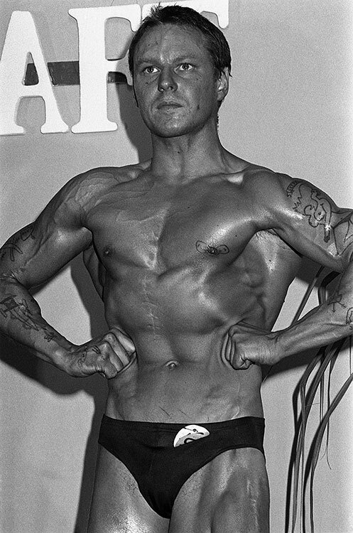 Bodybuilder, Oberhausen 1984