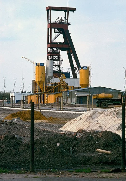 City West, Förderturm, Oberhausen 1975