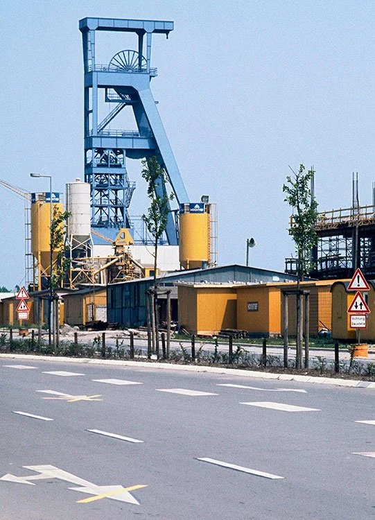 City West, Förderturm, Oberhausen 1976
