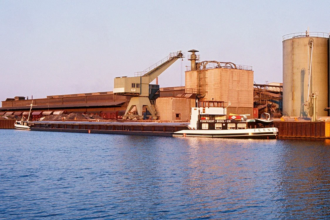 Rhein-Herne-Kanal, Oberhausen 1976