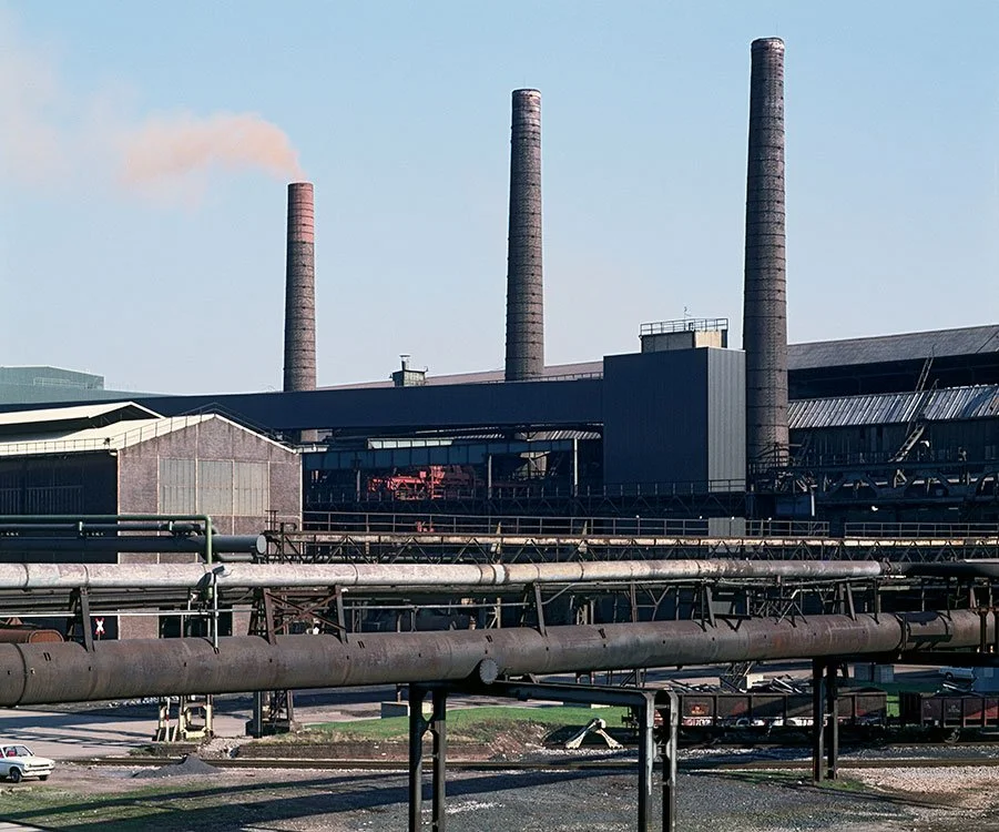 Stahlwerk, Oberhausen 1980