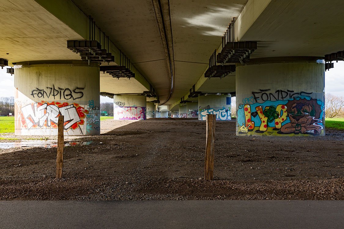Ruhrbrücken A 40, Mülheim-Ruhr 2020