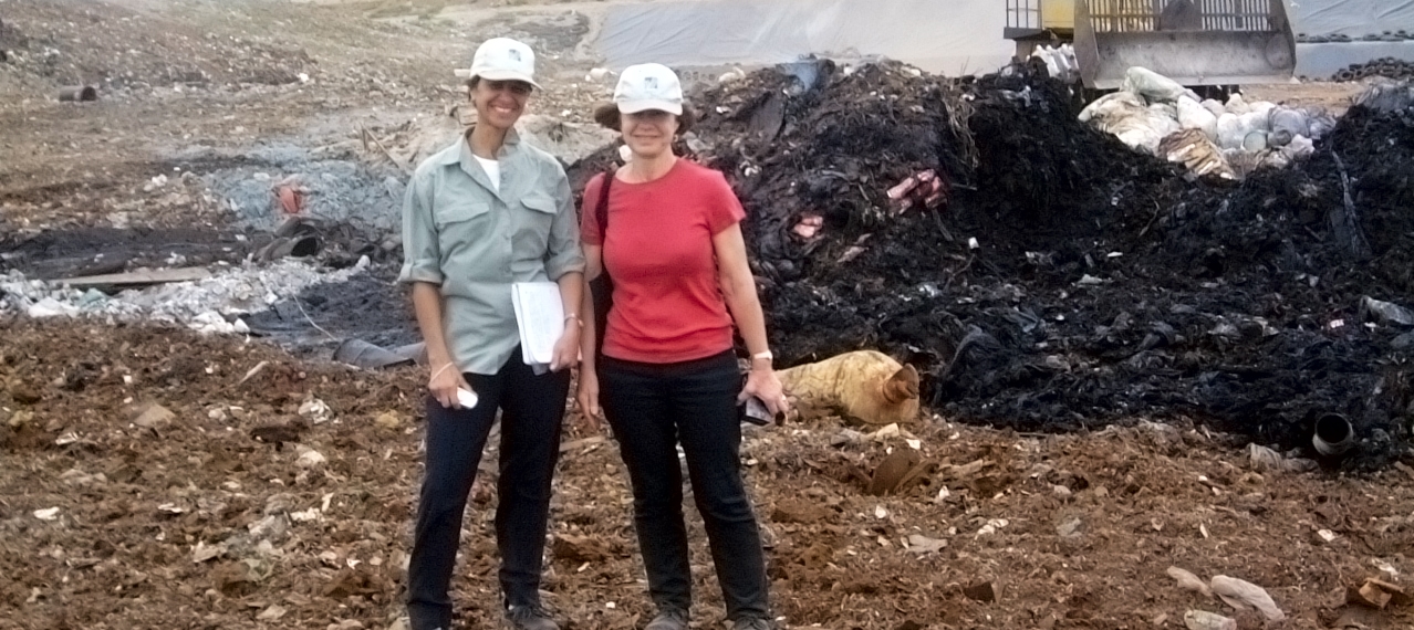 DESTROYING LANDFILL METHANE