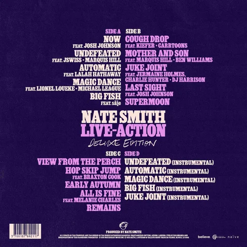 Nate Smith LPレコード Live-Action (Deluxe) LIVE-ACTION | Nate Smith