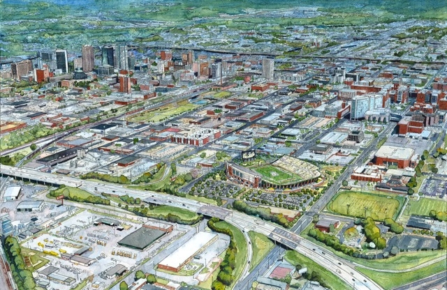 Proposed UAB Football Stadium, Birmingham AL