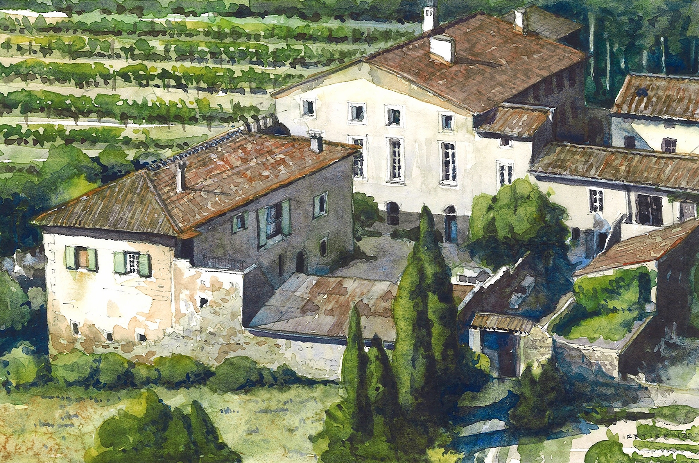 Venasque Farmhouse
