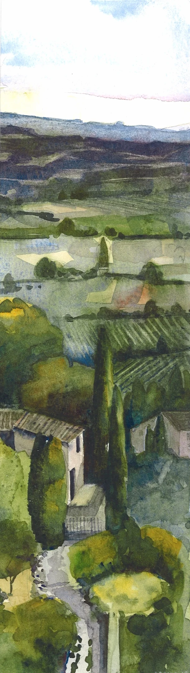 From Oppede Le Vieux