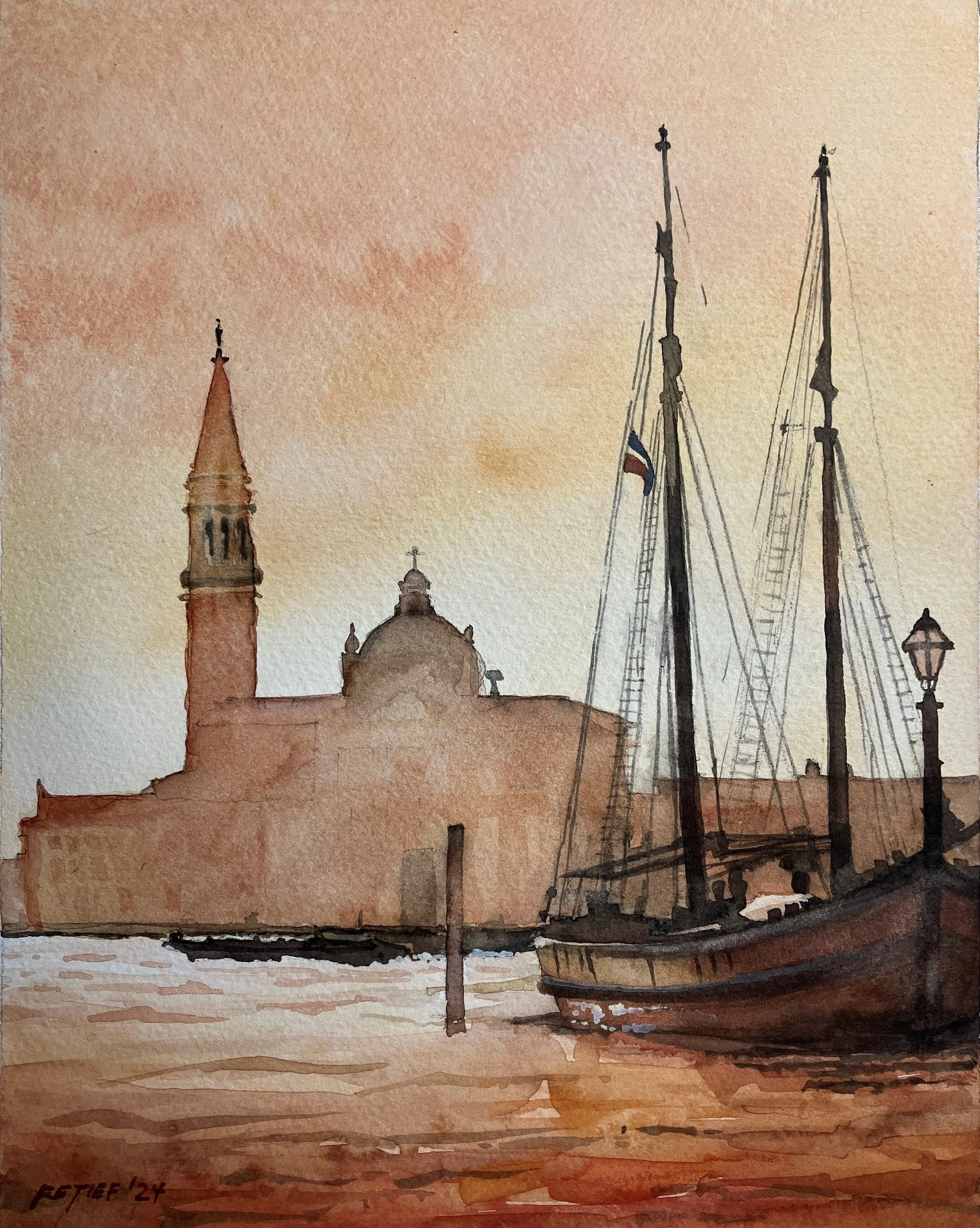 Twilight on the Grand Canal