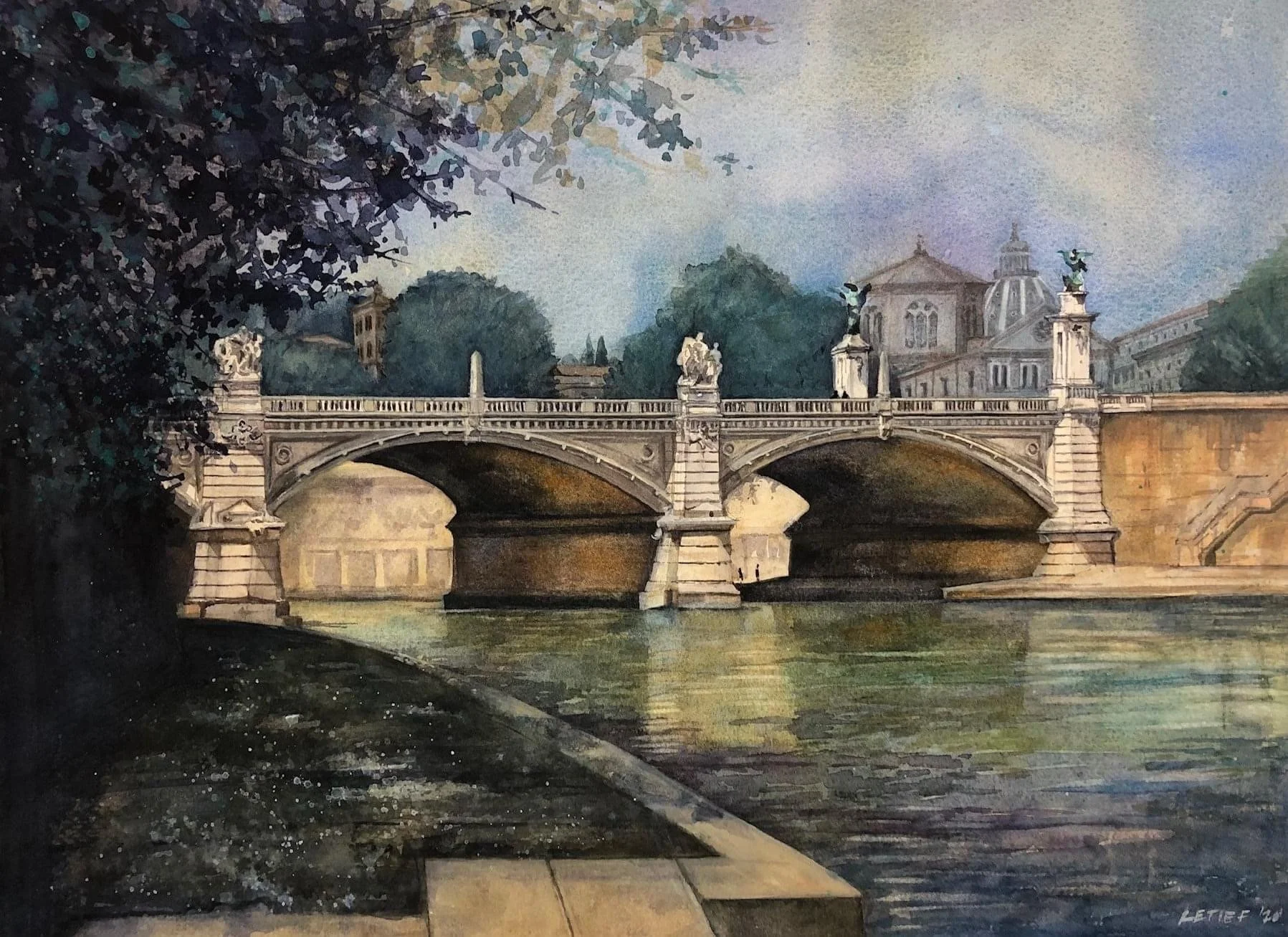 Ponte Vittoria Emanuele II, Rome