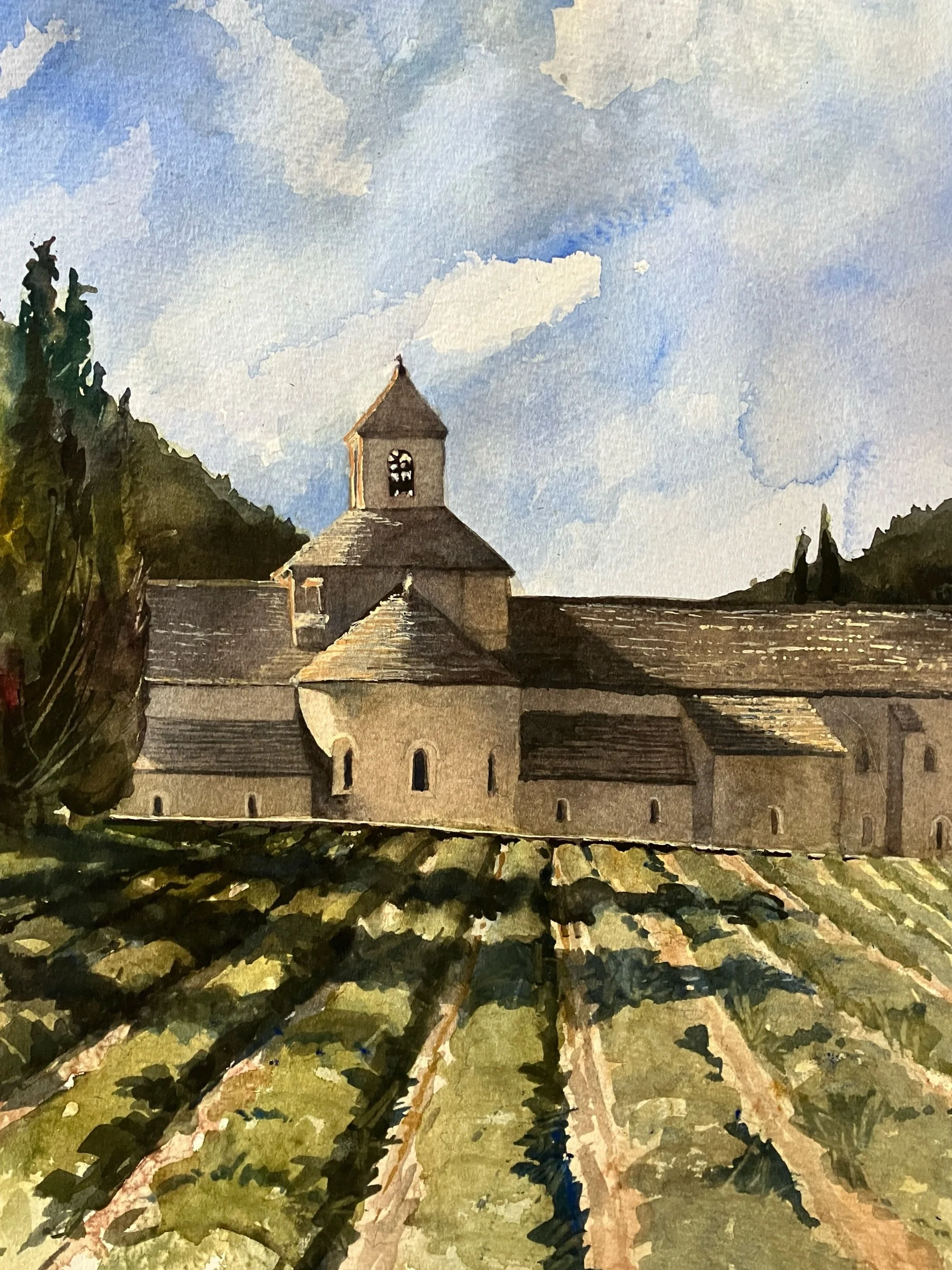 Late October Afternoon - Abbaye de Senanque
