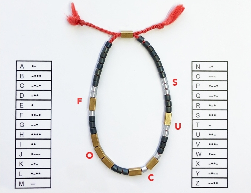 DIY Morse Code Bracelets – Honestly WTF