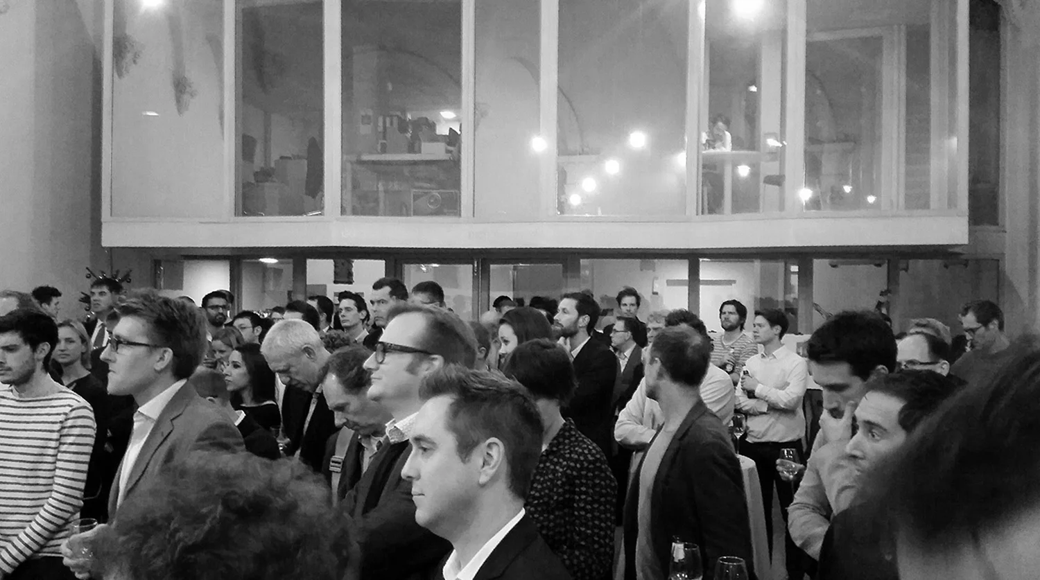 Guests at the Pocket event at the Swiss Church in Covent Garden