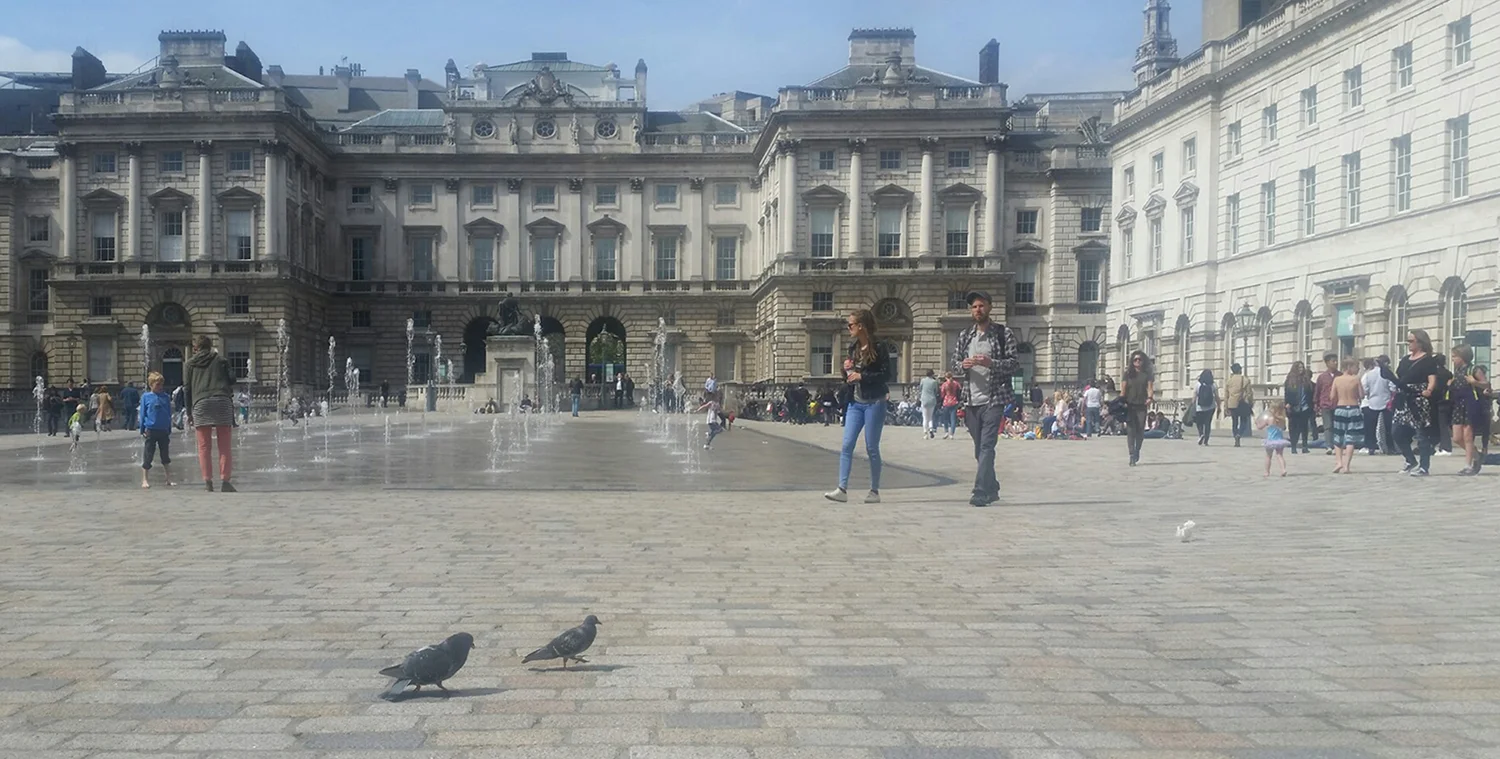 Fountains at Somerset House