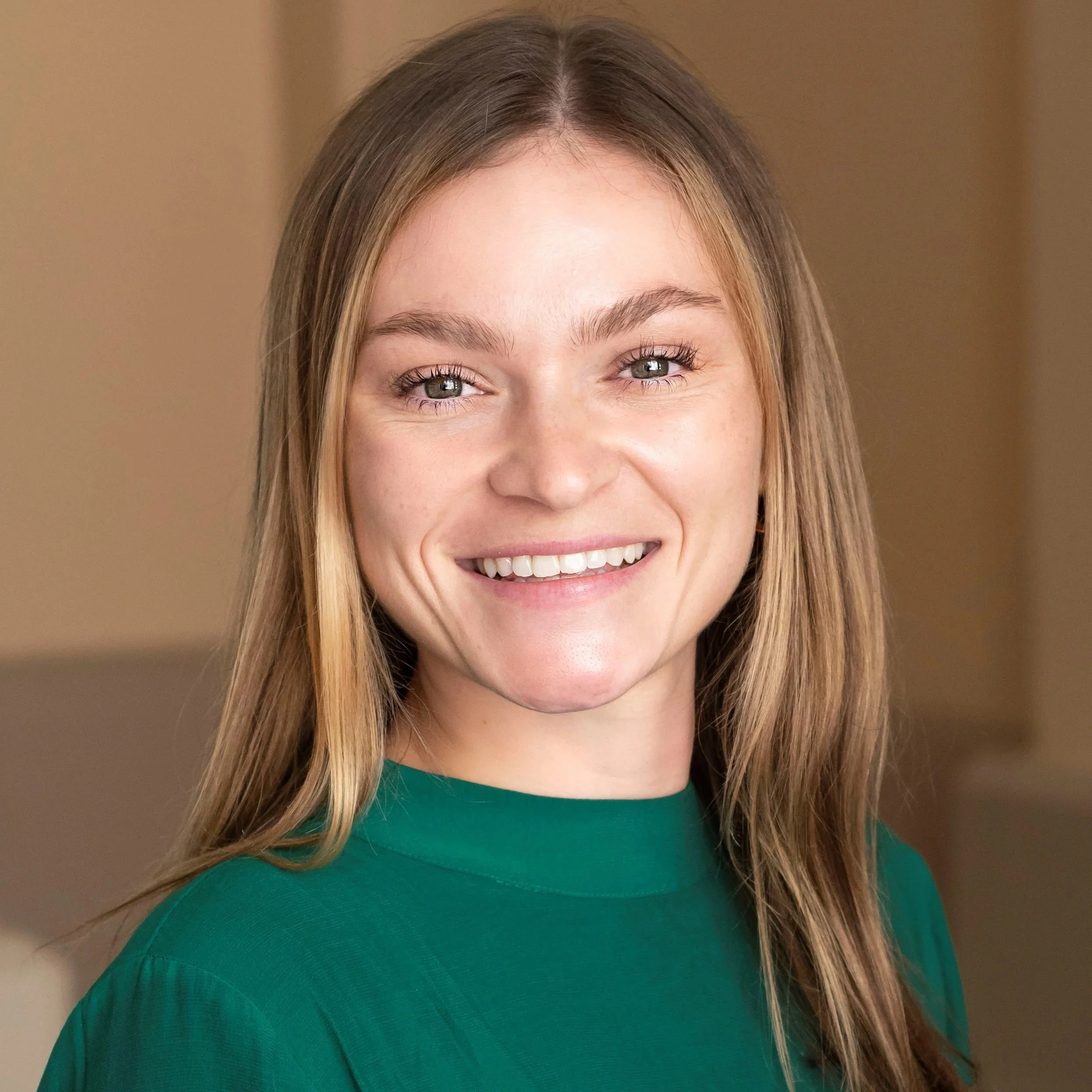 Catherine White smiling