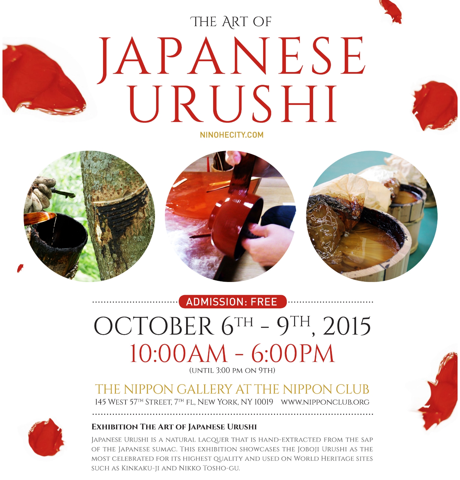 Exhibition: The Art of Japanese Urushi
