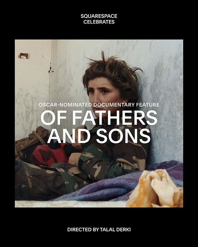 Ahead of the #AcademyAwards this Sunday, we&rsquo;re honored to celebrate three Best Documentary Feature nominees with websites powered by #Squarespace. Of Fathers and Sons is a documentary unlike anything that has come before it &ndash; a rare, inti