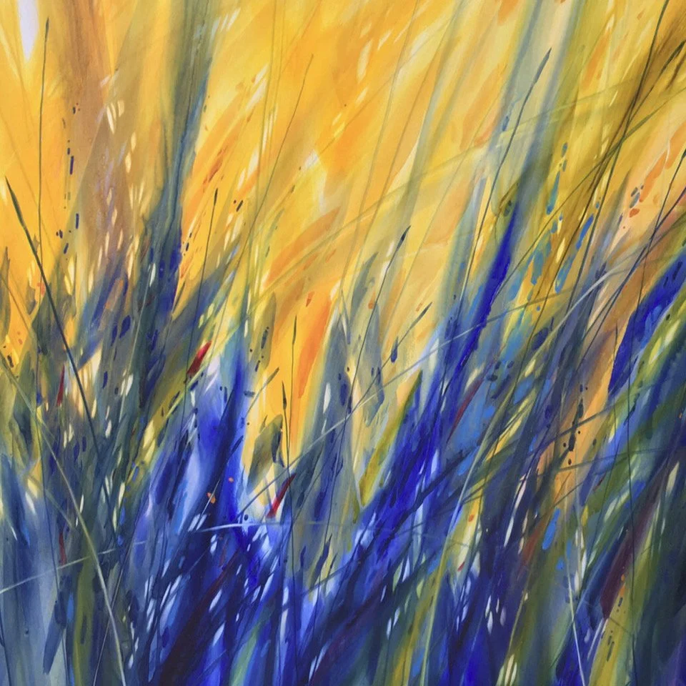 Passion_38x38 on Masonite. $4800