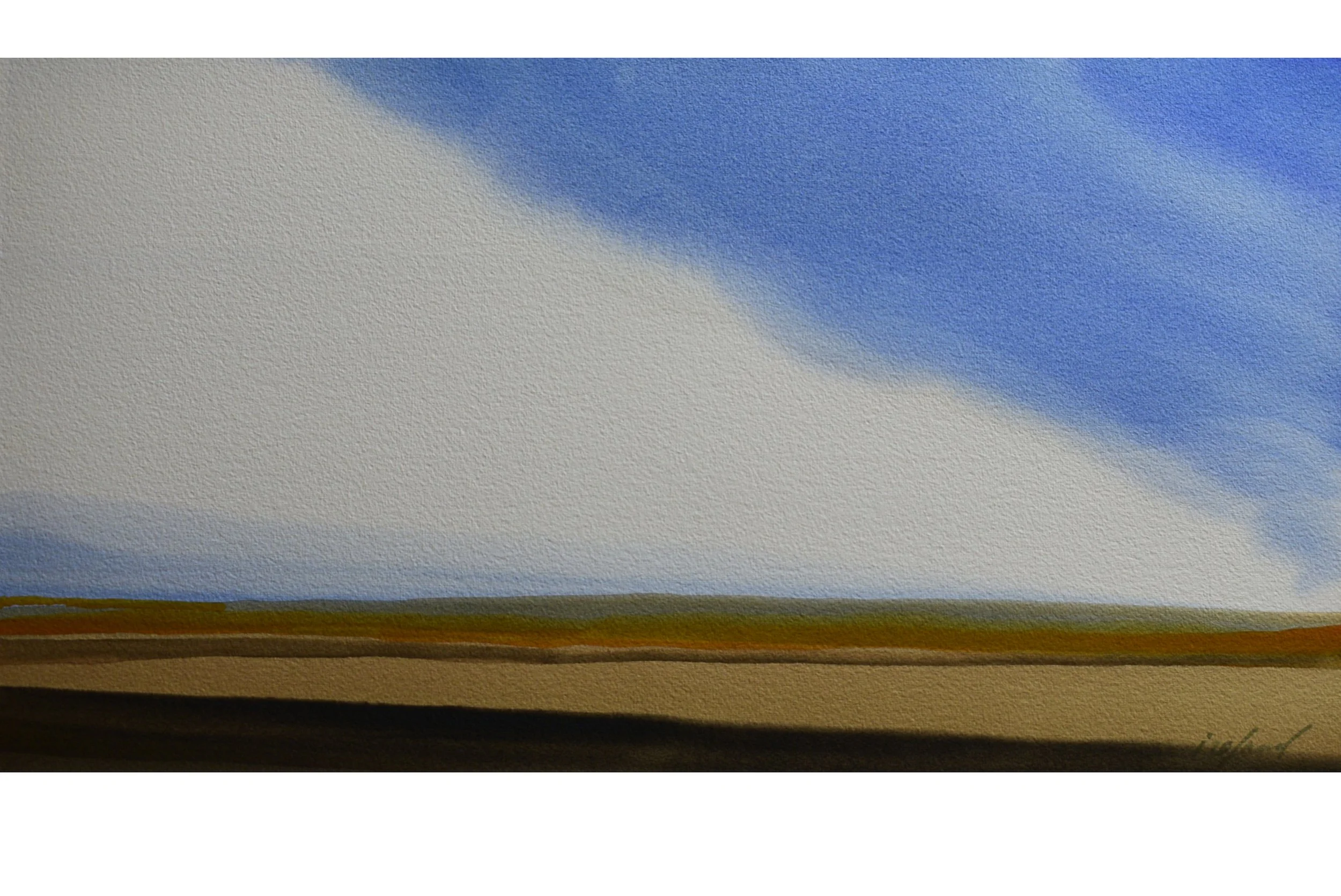 Windswept Again 24x12 on #140 Arches $1200