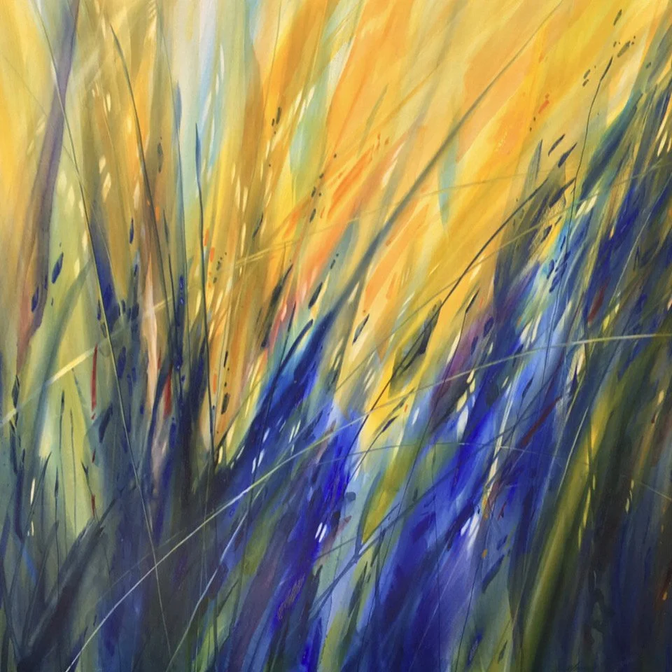 Fury_38x38 on Masonite. $4800