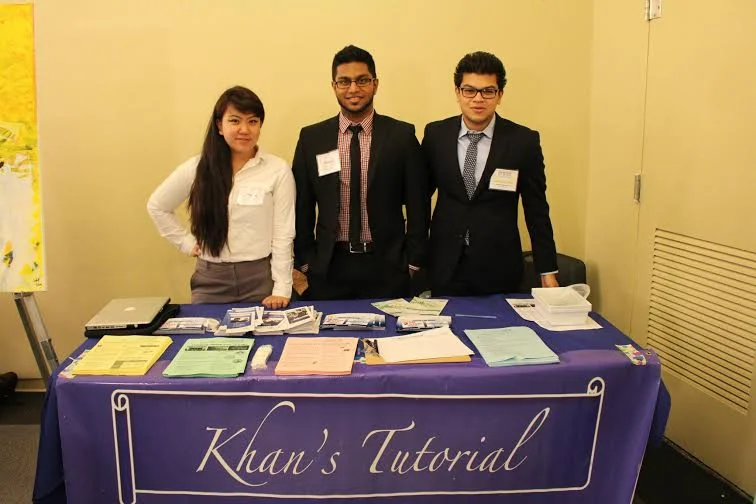 Senior Director Niloy Jafar Iqbal, Mohammed Hossain, and Paulina Batlazar at the KT booth at MIST.