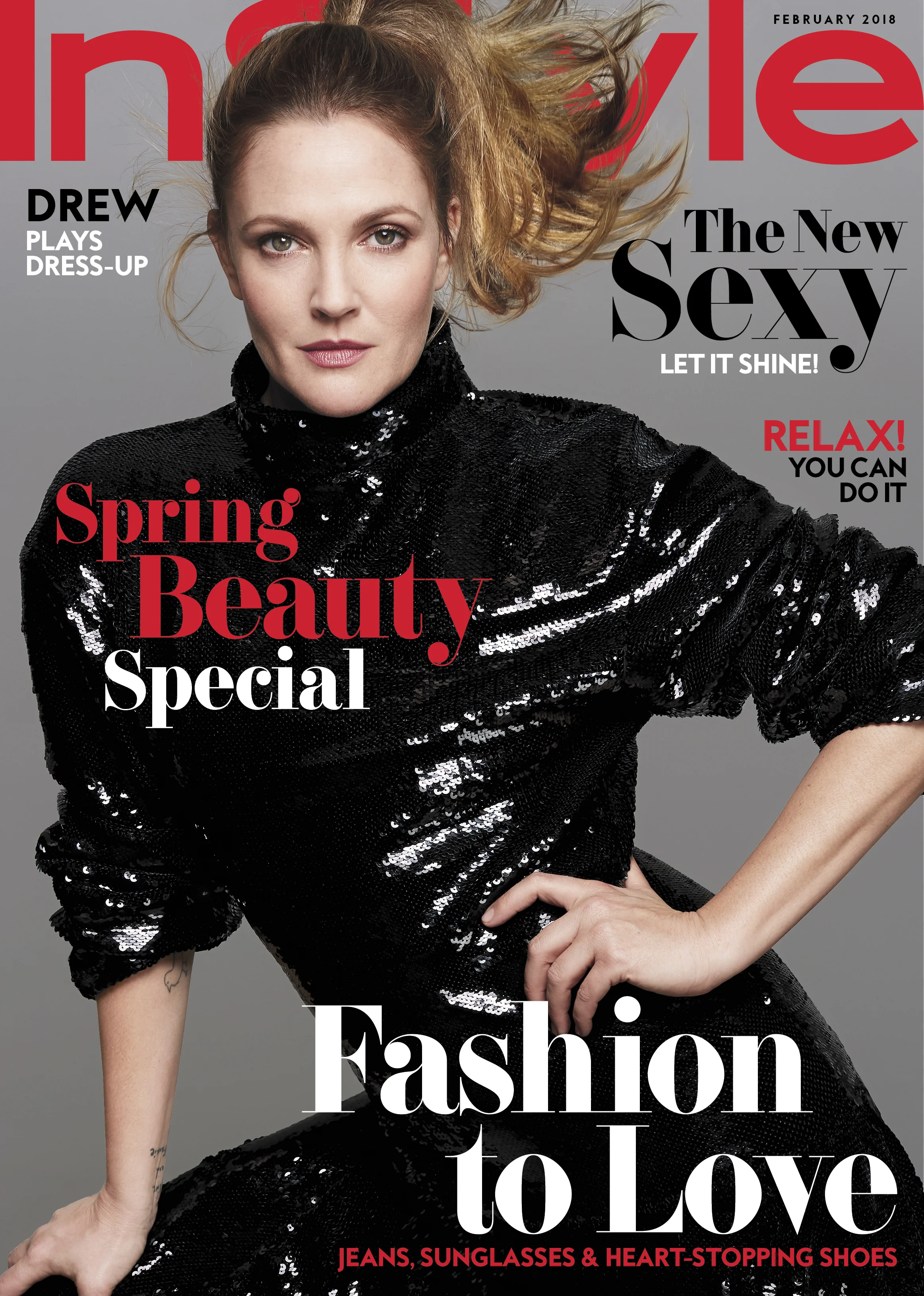 InStyle -- February 2018 -- Cover Story