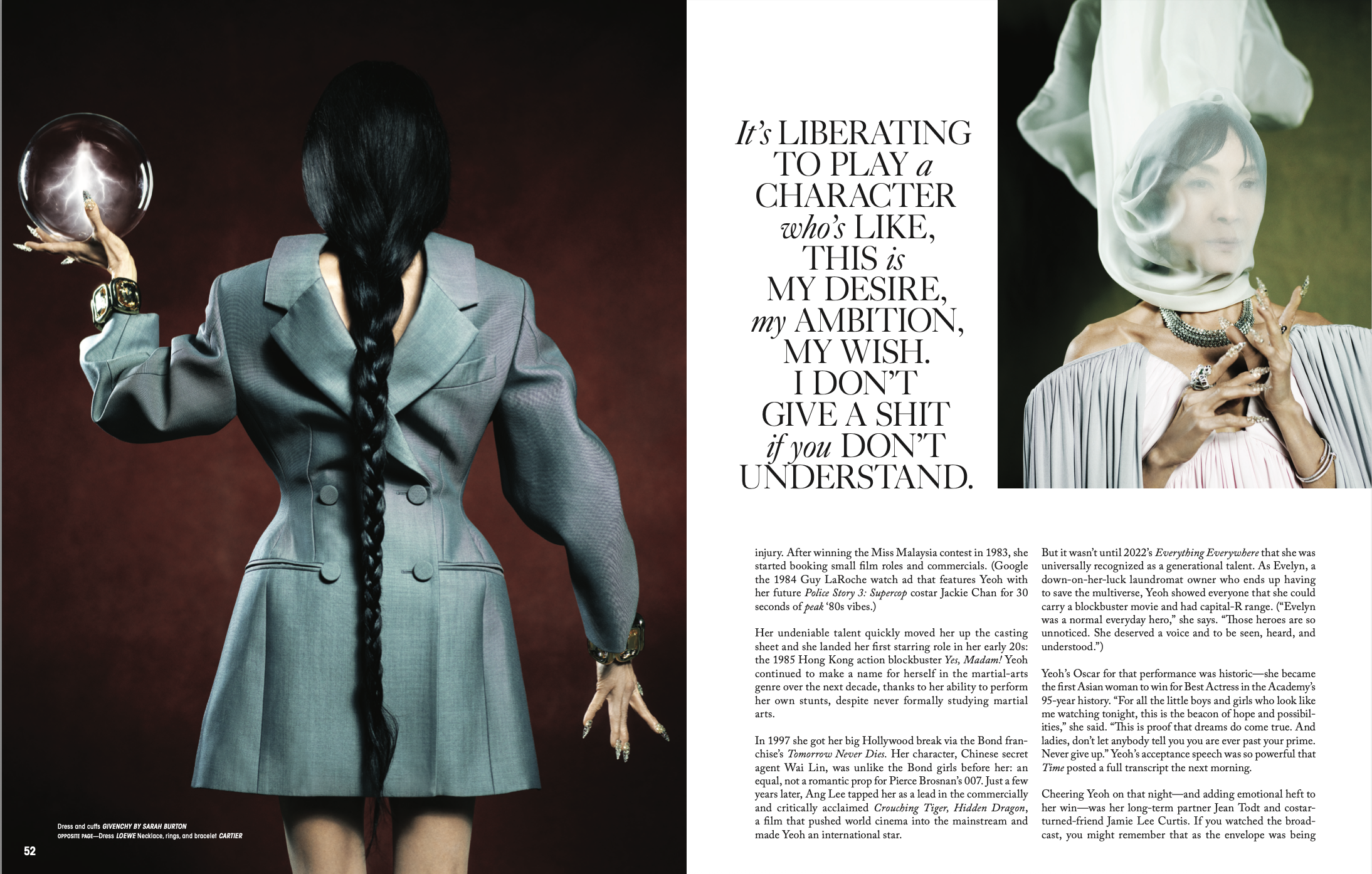 L'OFFICIEL global cover story --  Dec/Jan 2026