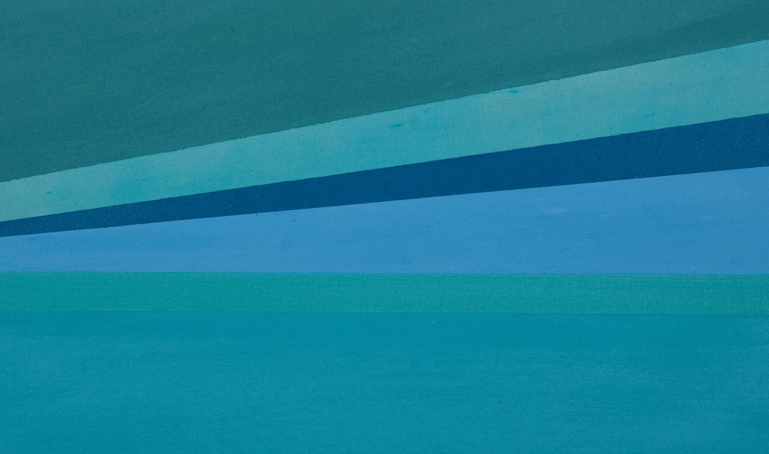    Array, 6 Blues   &nbsp;    21.5 by 12.75 inches    Acrylic on canvas    2010  