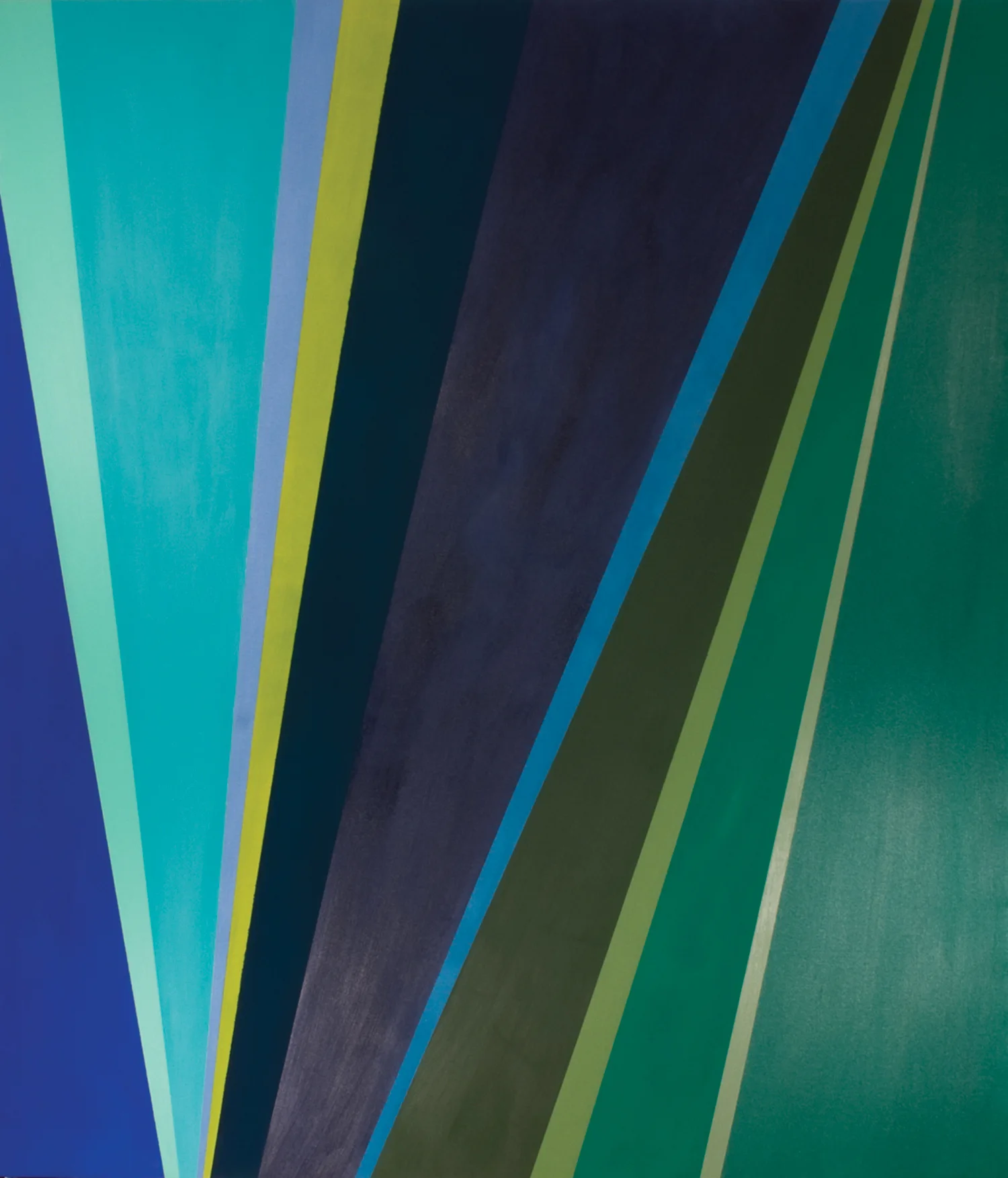    Algae     67 by 80 inches    Acrylic on canvas    2011  