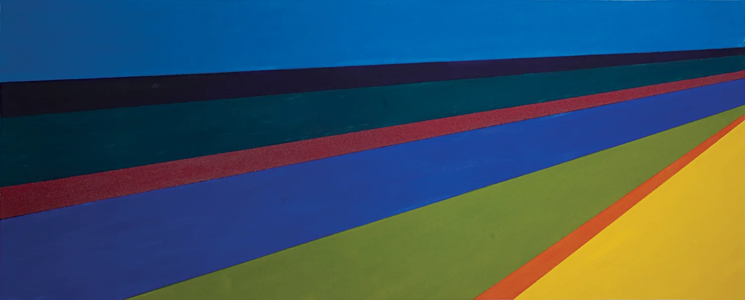    Paradox [Multiplicity]     67 by 27 inches    Acrylic on canvas    2010  