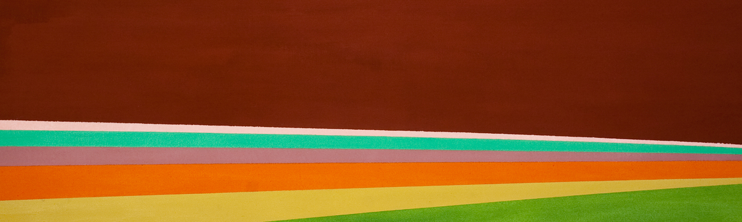    Paradox #2   &nbsp;    56.5 by 18.5 inches    Acrylic on canvas    2010  