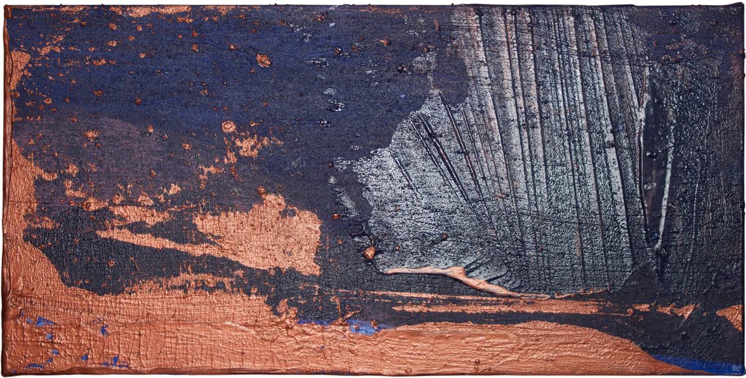    Reef   &nbsp;    36 by 18 inches    Acrylic on canvas    2012  