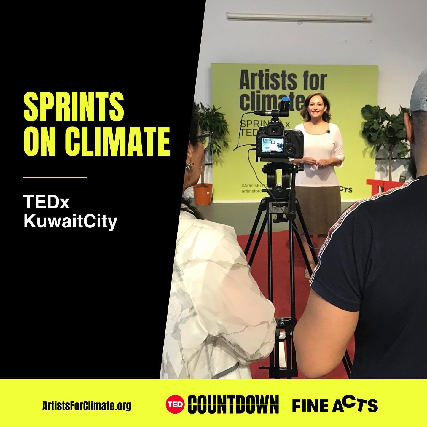 👋 Hello from Kuwait! 🇰🇼

@TEDCountdown, Fine Acts and @TEDxKuwaitCity joined forces for a creative bootcamp on climate change, where artists had just TWO DAYS to produce their illustrations. 💪⏳ 
🤗 All works are published under an open license an