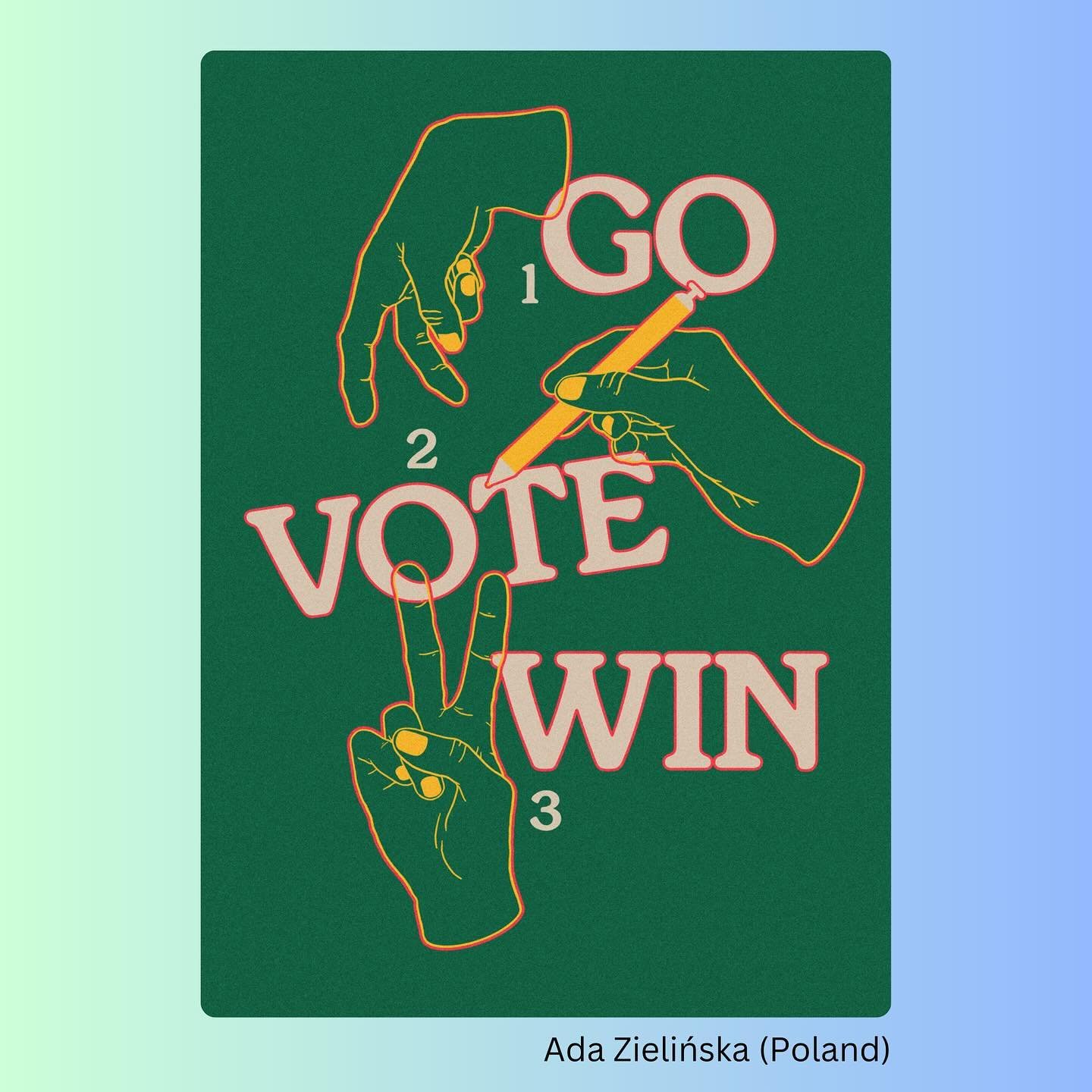 🥳 It&rsquo;s Europe Day, and we&rsquo;re celebrating by spotlighting the brilliant works &amp; artists, part of our Get Out &amp; Vote Campaign&nbsp; fineacts.co/get-out (link in bio)  🙌 A huge thank you to the second batch of amazing talent:  🔥 A