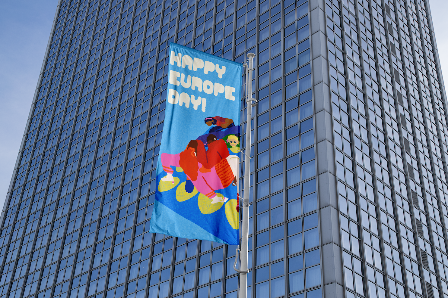 Free Waving Flag on Building Mockup3.png