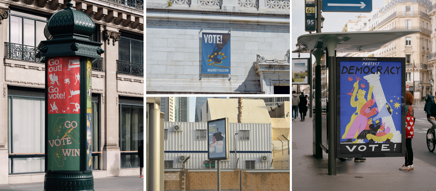 Our massive Europe-wide art campaign illustrates the power of voting ...