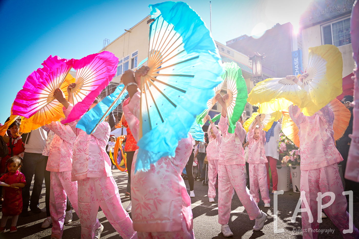 West Portal Elementary's Chinese Performing Arts Program @ Chinatown's Lunar New Year Mini Parade - 2/14/15