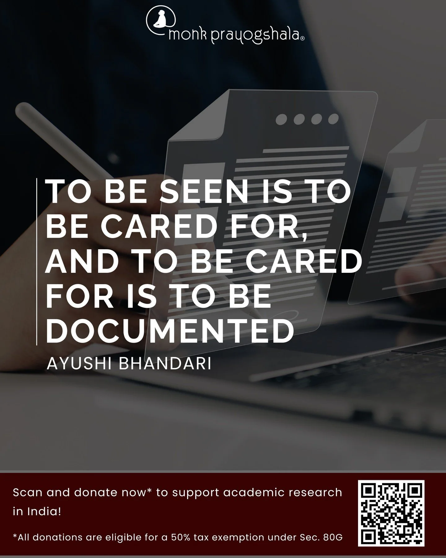 📌#BlogAlert
Read Ayushi Bhandari&rsquo;s &ldquo;To Be Seen is to Be Cared for, and To Be Cared for is To Be Documented&rdquo; in this week&rsquo;s blog!
Link in bio!

💛 Support independent academic research in India!
Your donations are now eligible