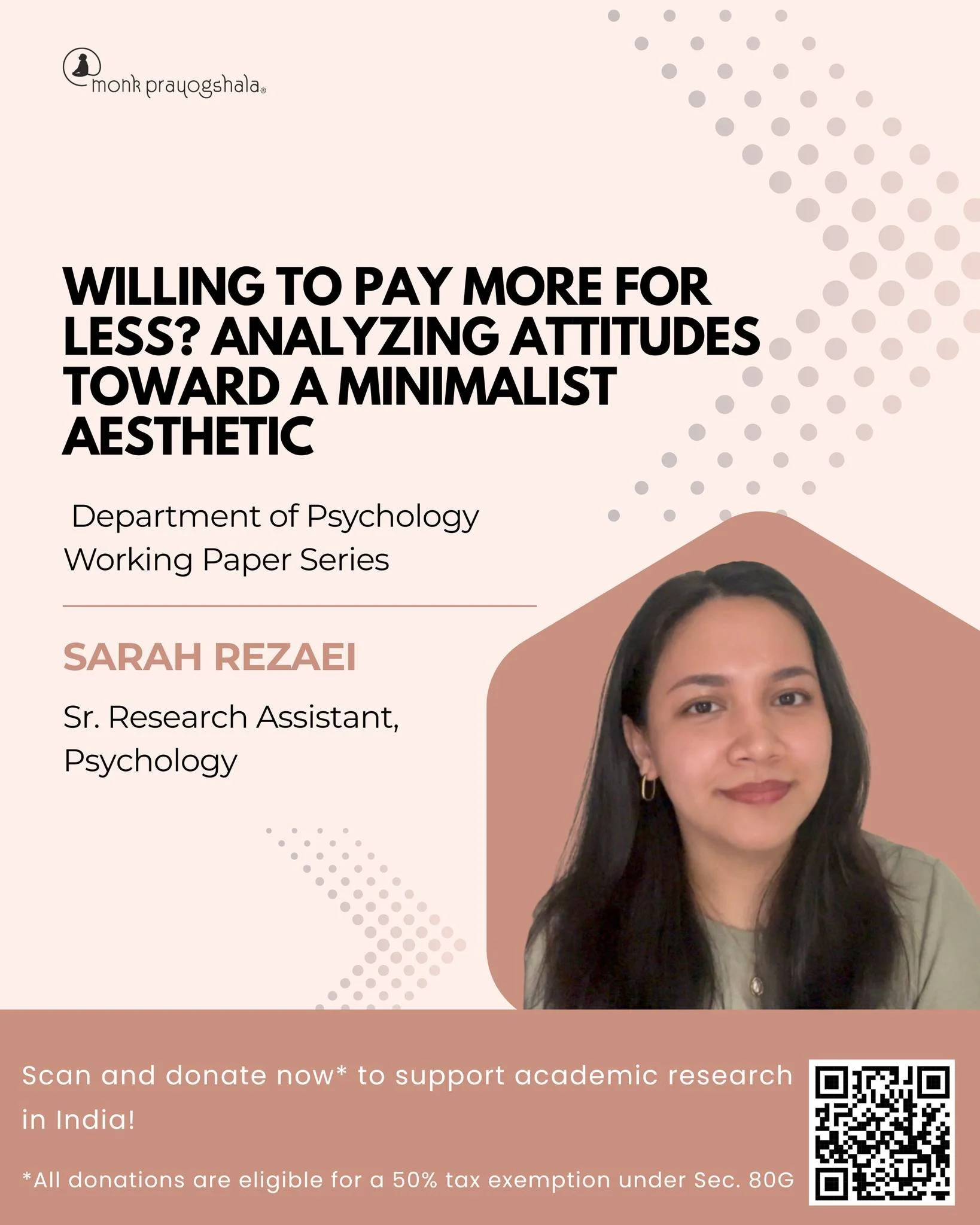 Are we really willing to pay more for less? 🛋️✨
In this video, Sarah Rezaei unpacks our psychological attitudes toward minimalist aesthetics&mdash;why simplicity might feel more valuable.

▶ Link in bio!

💛 Support independent academic research in 