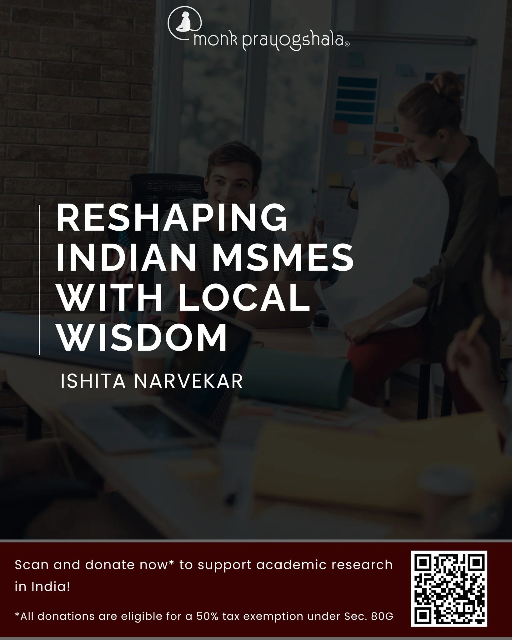 📌#BlogAlert
Read Ishita Narvekar&rsquo;s &ldquo;Reshaping Indian MSMEs with Local Wisdom&rdquo; in this week&rsquo;s blog!
Link in bio!

💛 Support independent academic research in India!
Your donations are now eligible for 50% tax exemption under s