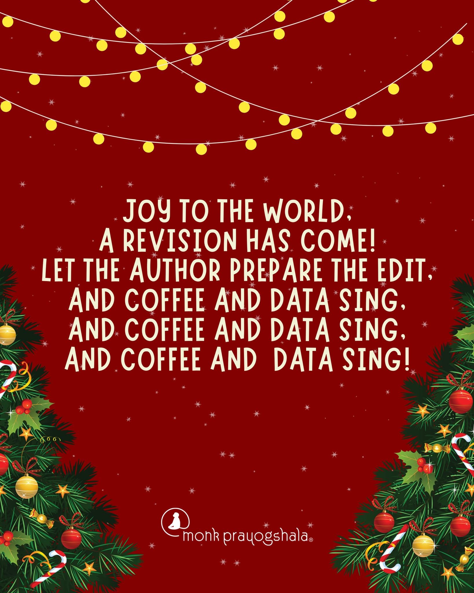 🎄✨ Season&rsquo;s greetings from Monk Prayogshala! ✨🎄
Wishing you a festive season filled with curious questions, thoughtful analyses, meaningful insights&mdash;and plenty of coffee to power the research ☕📊

🔗 Know more about our work &amp; team 