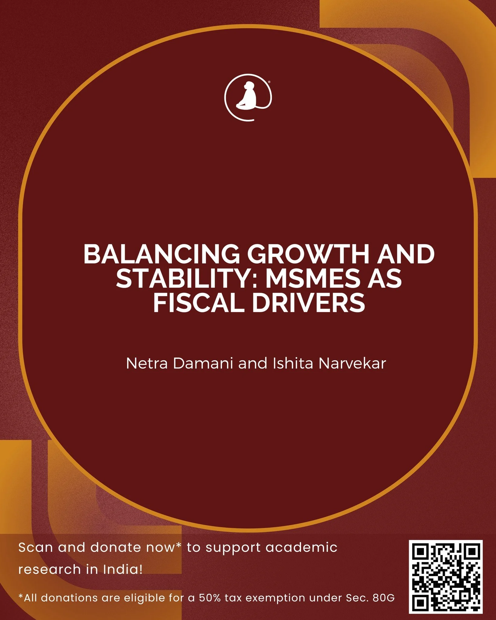 📢 Netra Damani and Ishita Narvekar wrote an article titled Balancing Growth and Stability: MSMEs as Fiscal Drivers for MEDC Economics Digest 2026!

📖 Link in bio!

💛 Support independent academic research in India!
Your donations are now eligible f