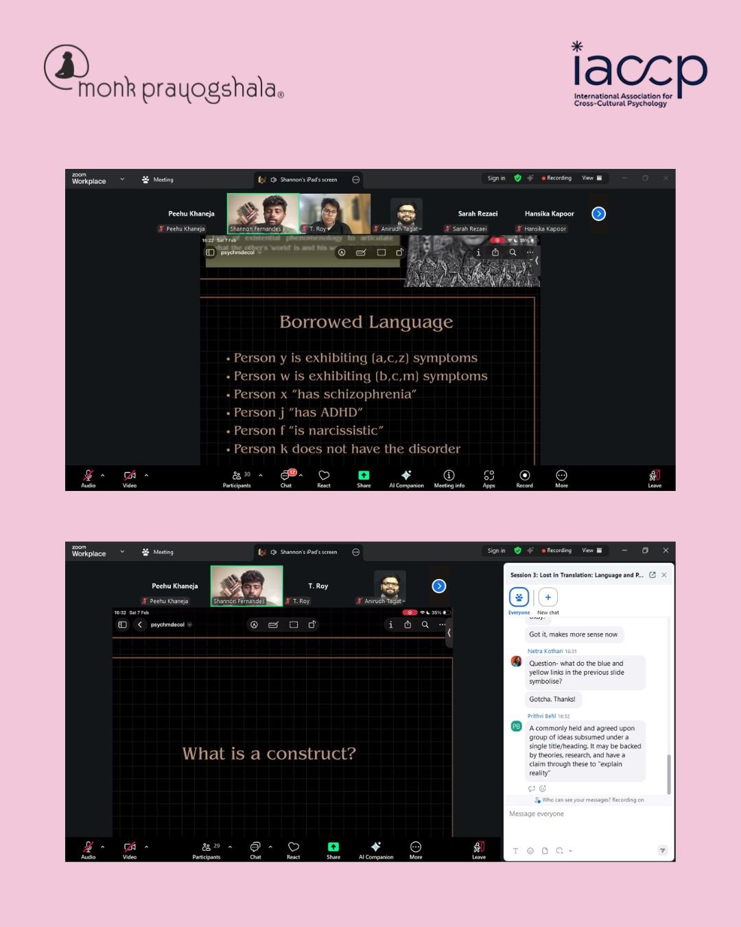 Today&rsquo;s session, part of the Decolonizing Cross-Cultural Psychology Webinar Series sponsored by IACCP, unpacked how language, translation, and psychometric tools shape cross-cultural research&mdash;and why meaning often gets lost along the way.