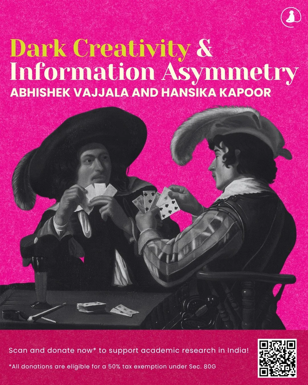 📌 #BlogAlert
Read Abhishek Vajjala and Hansika Kapoor&rsquo;s &ldquo;Dark Creativity &amp; Information Asymmetry&rdquo; in this week&rsquo;s blog!

Link in bio!

💛 Support independent academic research in India!
Your donations are now eligible for 
