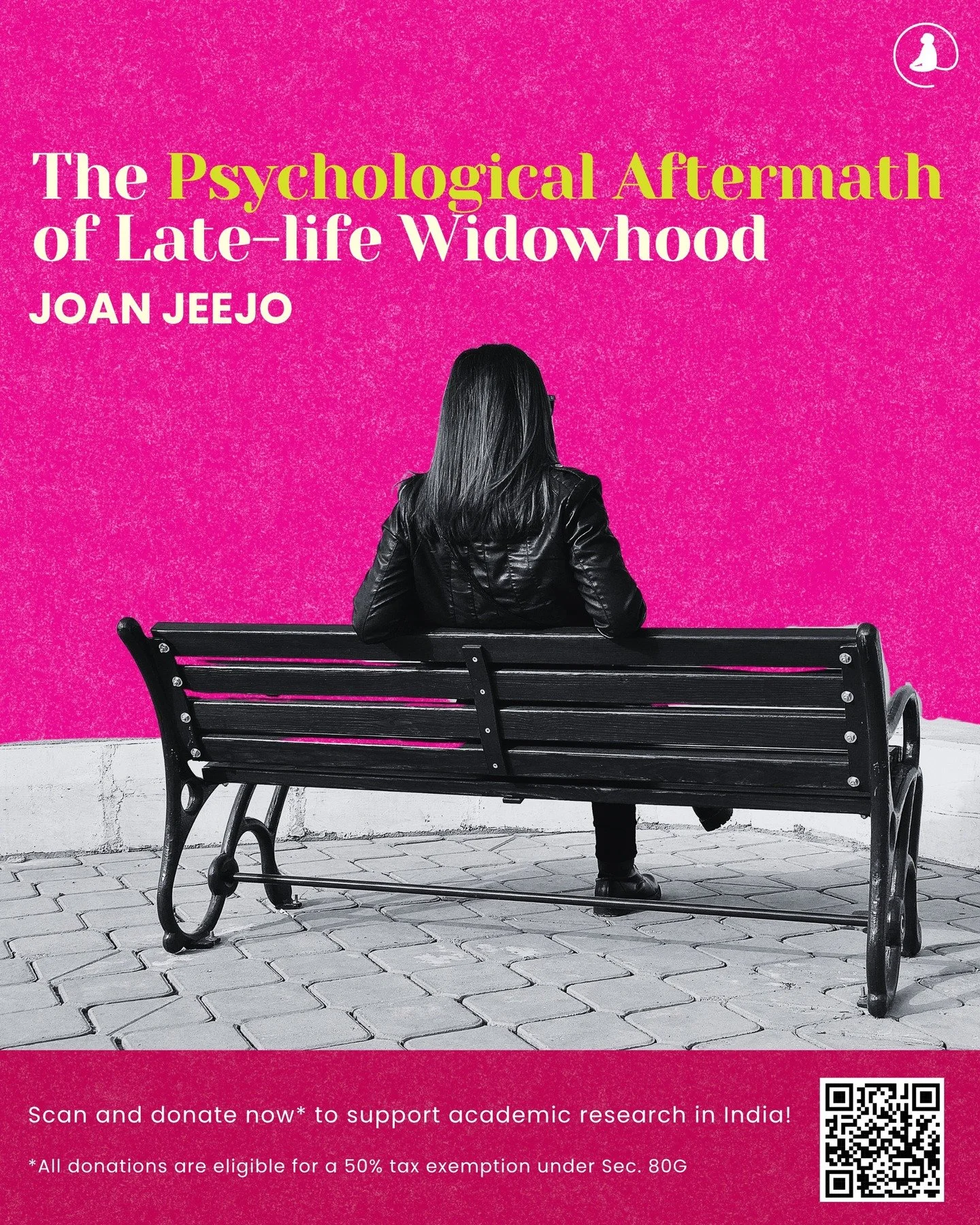 📌#BlogAlert
Read Joan Jeejo's &ldquo;The Psychological Aftermath of Late-life Widowhood &rdquo; in this week&rsquo;s blog!

Link in bio! 

💛 Support independent academic research in India!
Your donations are now eligible for 50% tax exemption under
